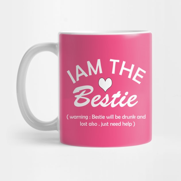 If Lost Or Drunk Return To Bestie, I'm The Bestie, Best Friends Shirt, Couple Matching, Drinking products by OsOsgermany